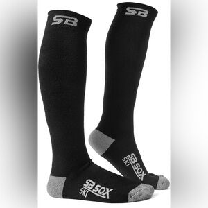 Merino Wool Ski Socks for Men & Women (2 Pairs - Small)